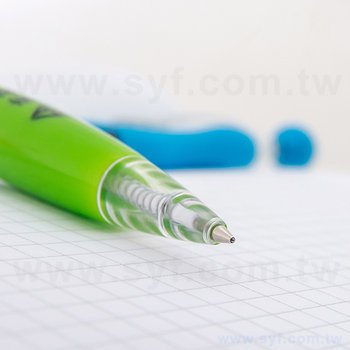 廣告筆-造型塑膠筆管禮品-單色原子筆-五款筆桿可選-採購訂製贈品筆_4